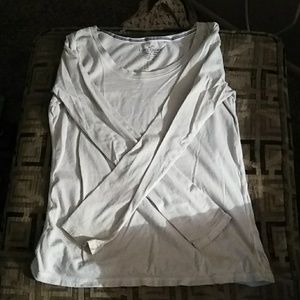 White long sleeve t-shirt